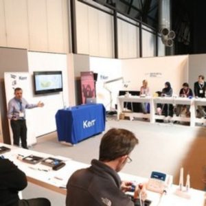 Presenting at the Dentistry Show, Birmingham, England
